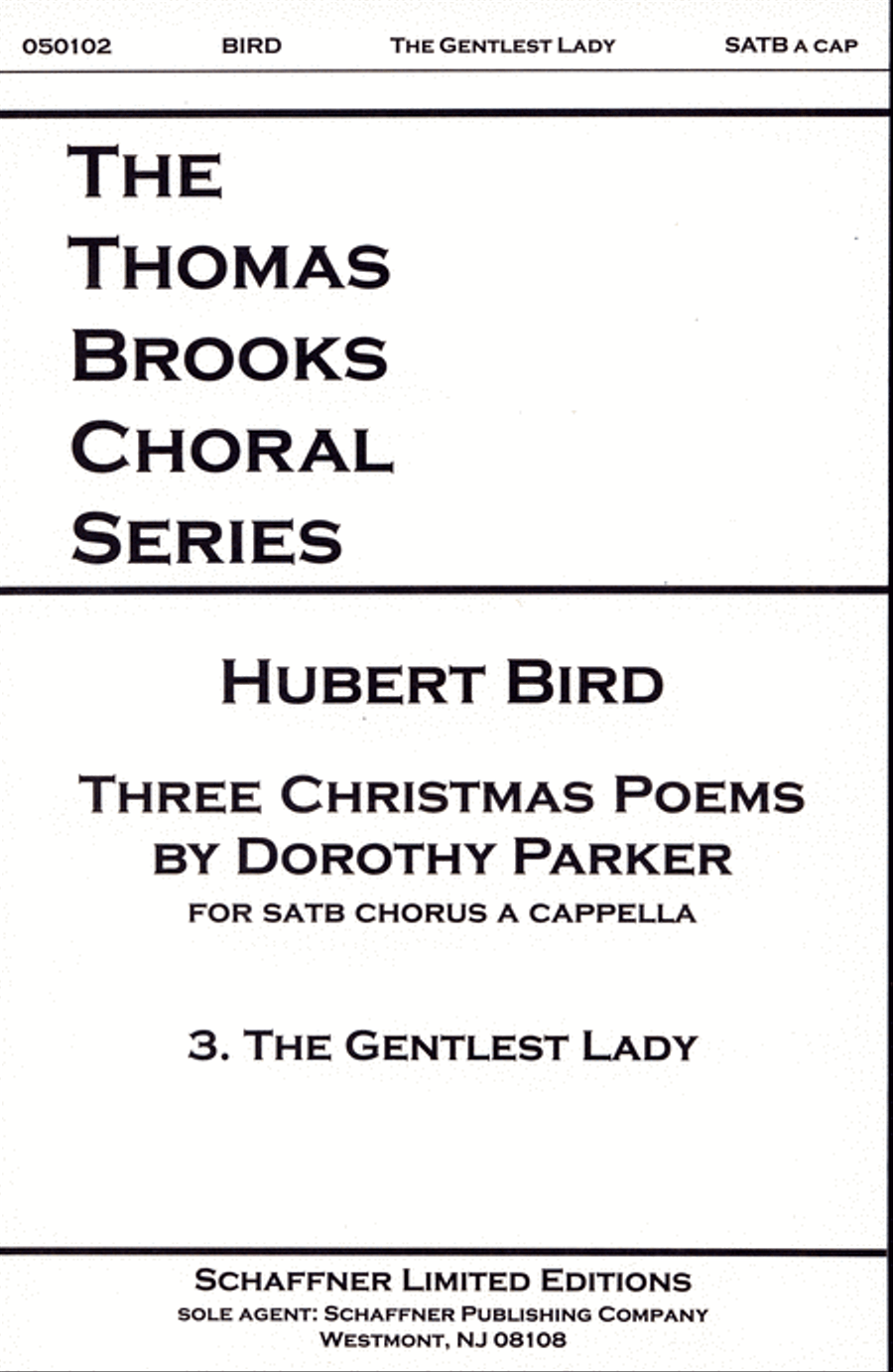 The Gentlest Lady 4-Part scores gallery preview page 1