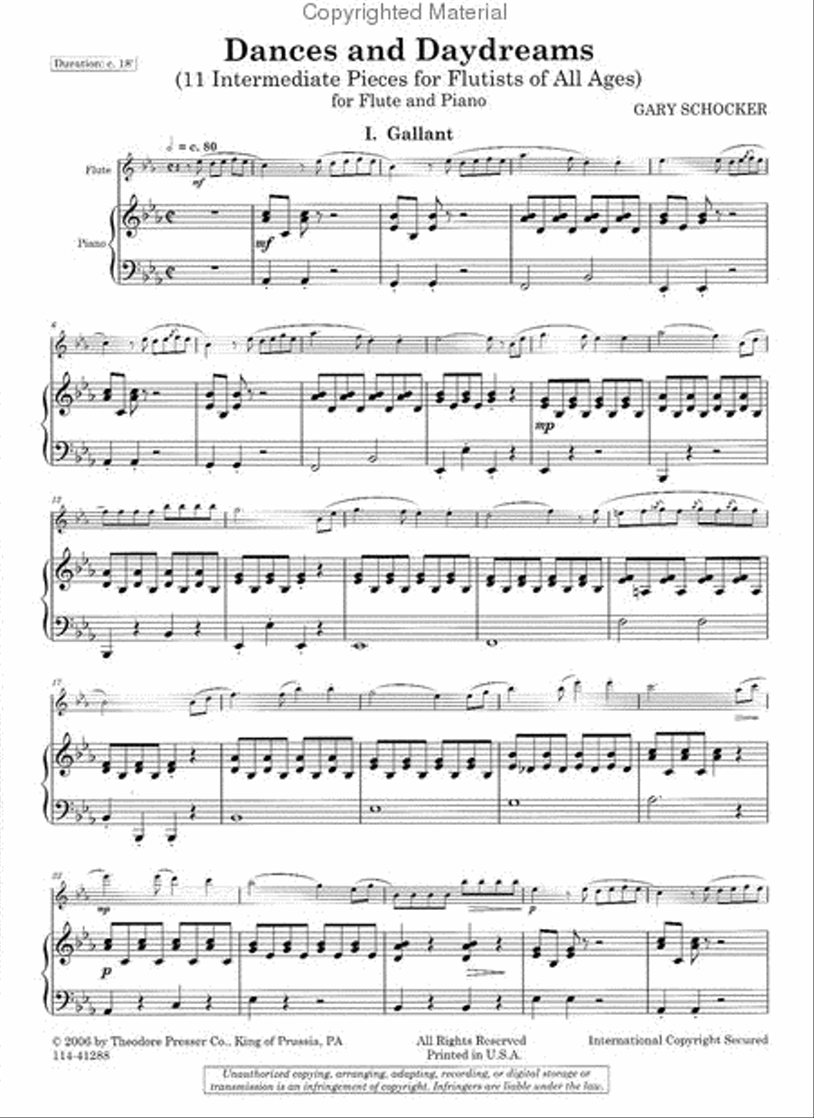 Dances And Daydreams Chamber Music scores gallery preview page 2