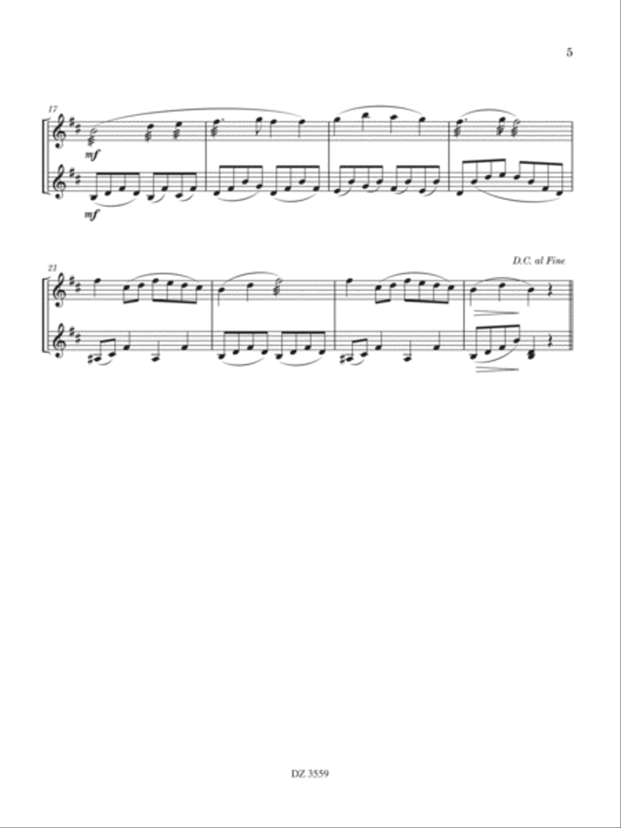 25 Duos Mandolin scores gallery preview page 5