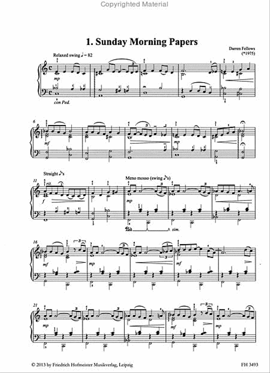 Return to Jazz Café Return to Jazz Café Piano Solo scores gallery preview page 2
