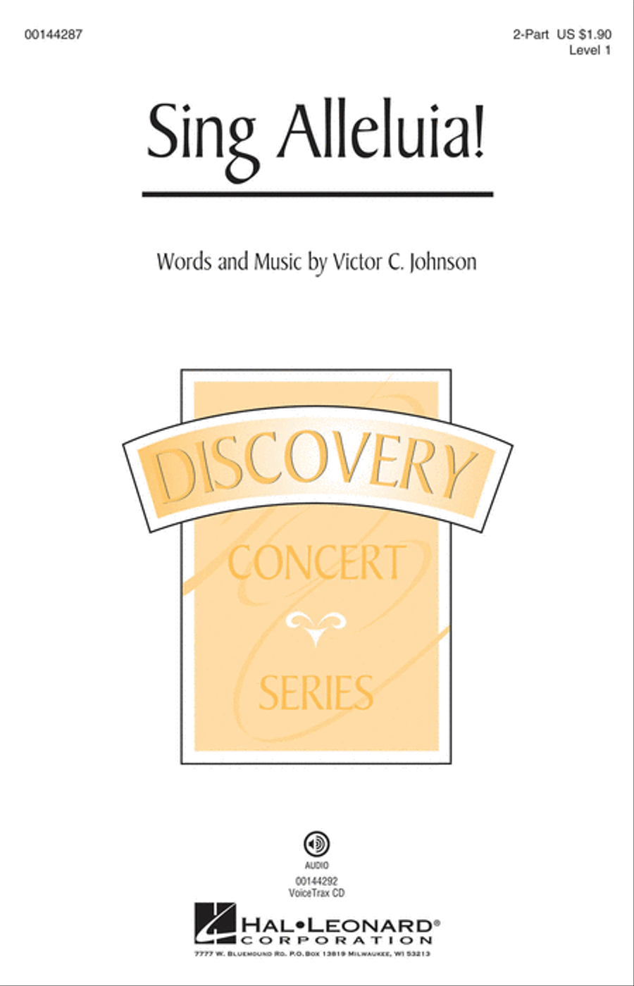 Sing Alleluia! 2-Part scores gallery preview page 1