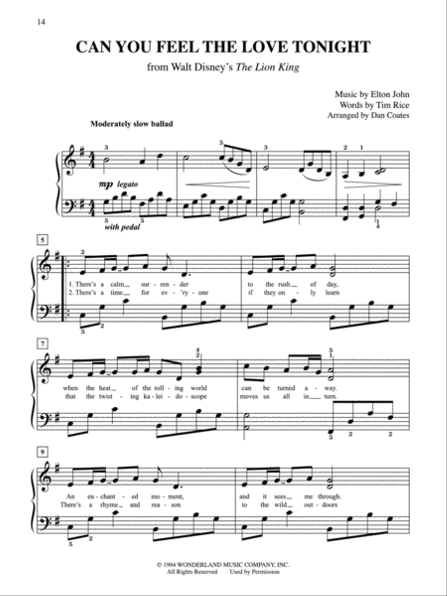 10 for 10 Sheet Music Broadway Easy Piano scores gallery preview page 4