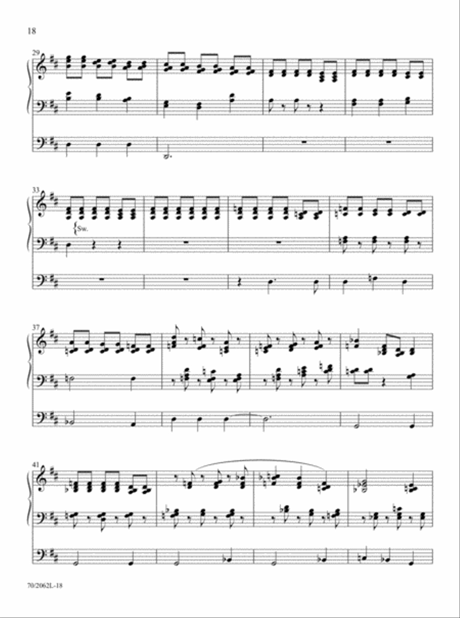 The Sacred Organ Library, Vol. 2 Organ Solo scores gallery preview page 12