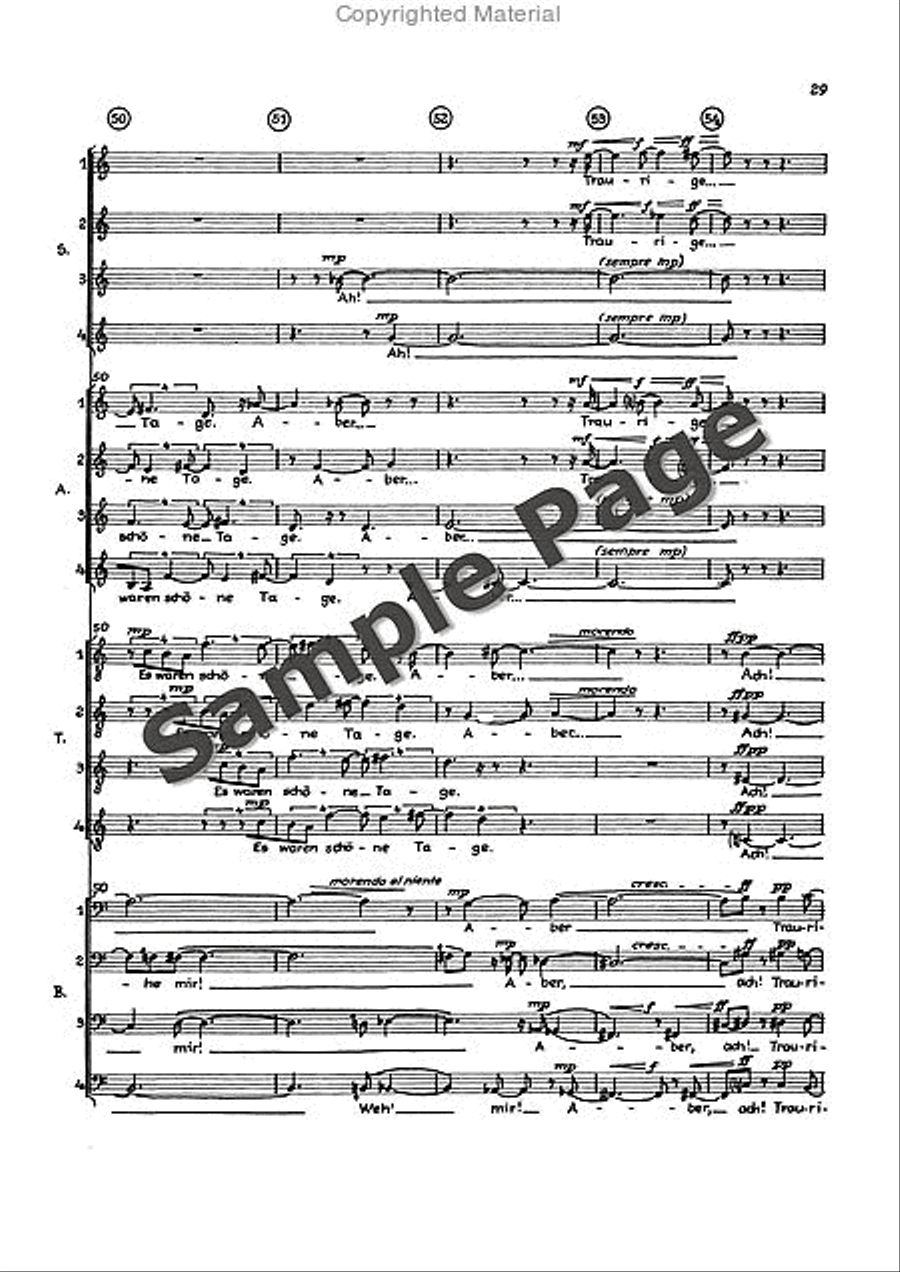 3 Phantasien 4-Part scores gallery preview page 30