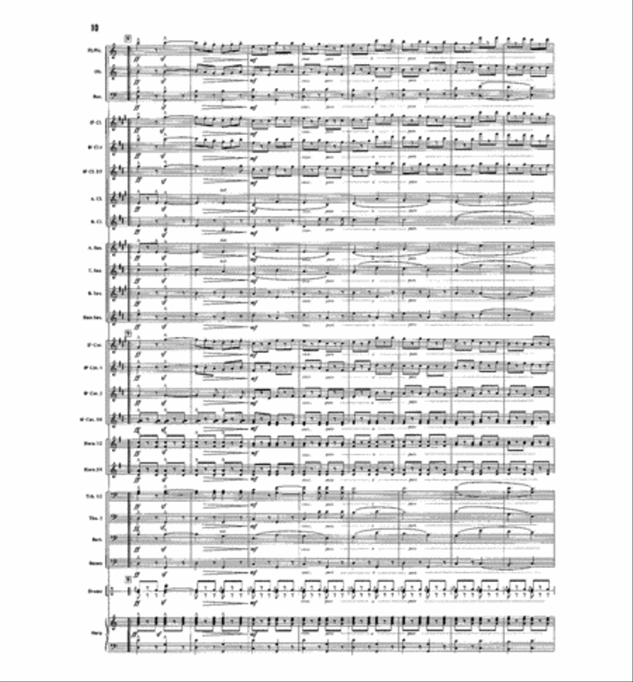 Semper Fidelis Semper Fidelis Concert Band scores gallery preview page 3
