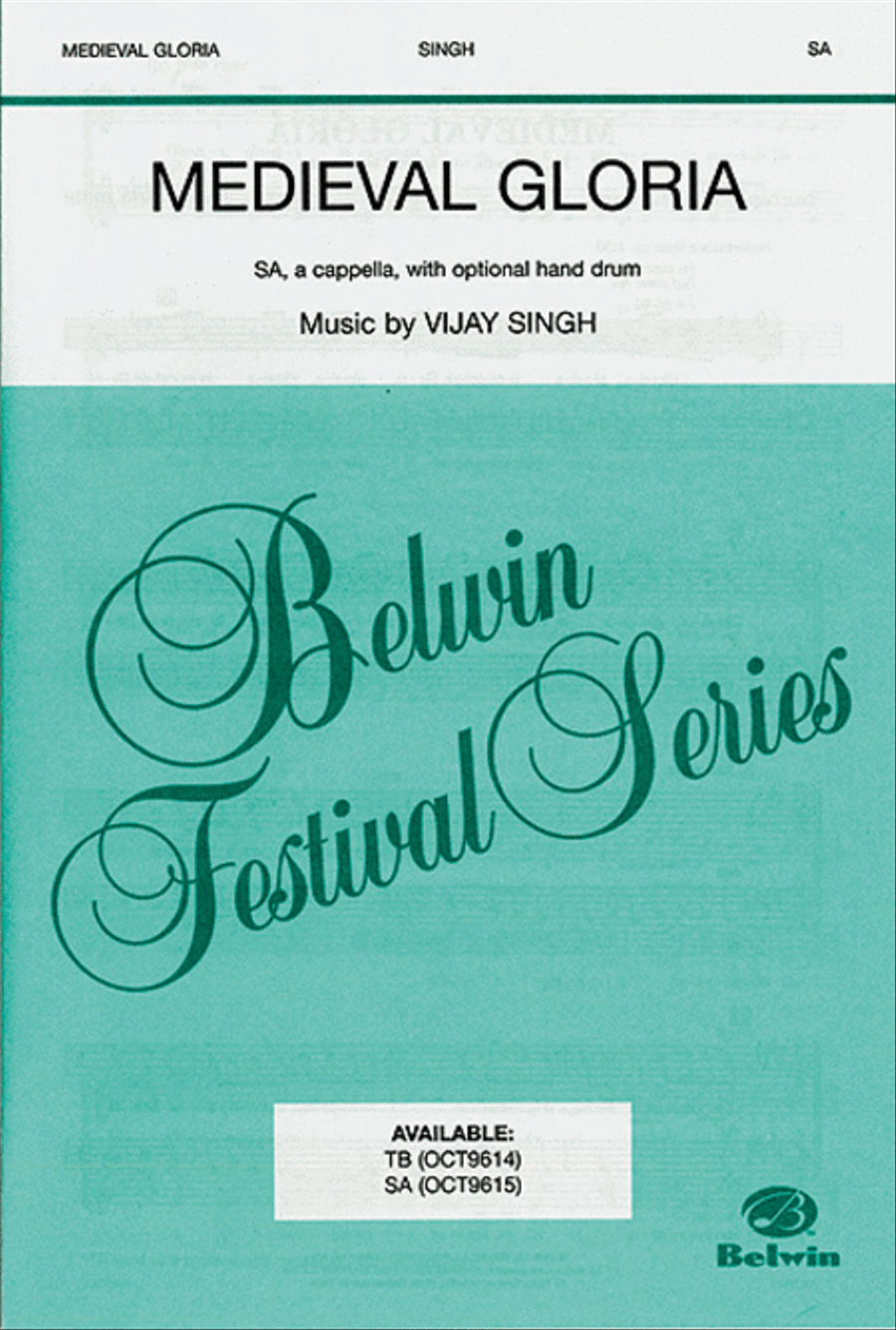 Medieval Gloria 2-Part scores gallery preview page 1