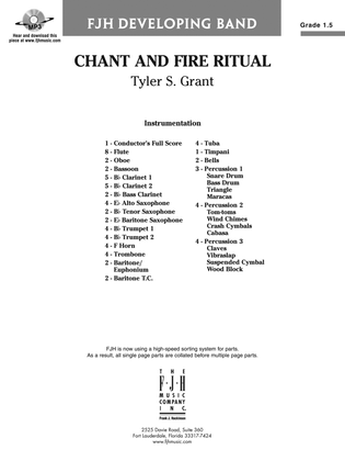 Chant and Fire Ritual: Score