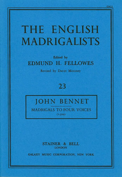 Madrigals for Four Voices (1599)