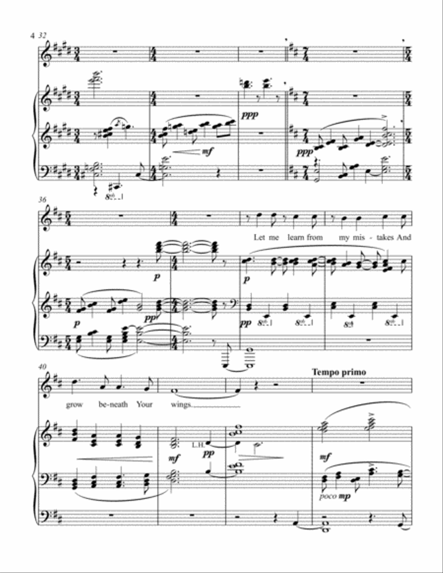 You Are Light (Looking Ahead) Voice scores gallery preview page 4