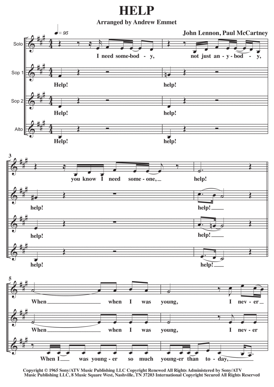 Help! SSA scores gallery preview page 1
