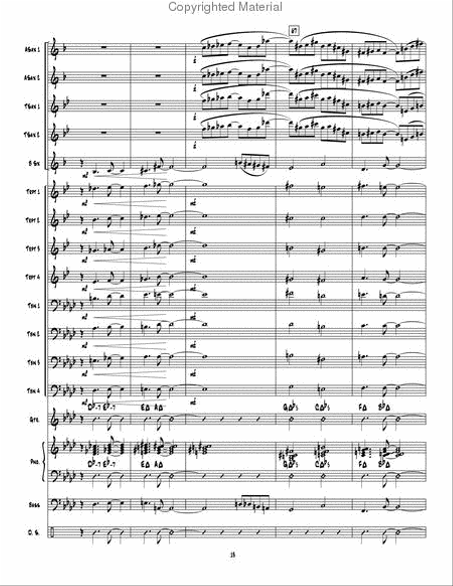 Captiva Island Jazz Ensemble scores gallery preview page 14