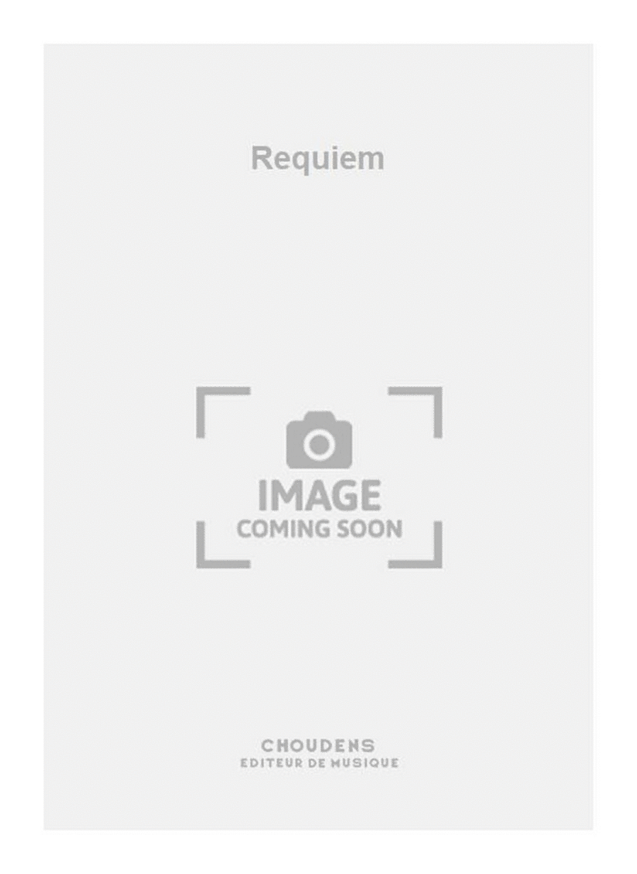 Requiem Organ Accompaniment scores gallery preview page 1