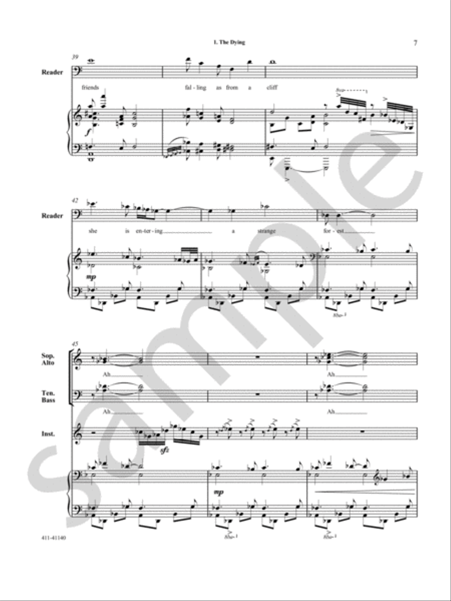 The Tibetan Book of the Dead The Tibetan Book of the Dead B-Flat Clarinet scores gallery preview page 5