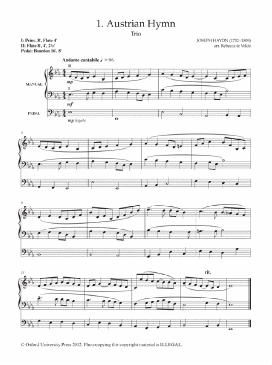 Hymn Miniatures 2 Organ scores gallery preview page 2
