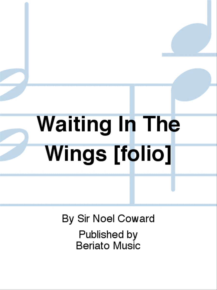 Waiting In The Wings [folio] Piano, Vocal, Guitar scores gallery preview page 1