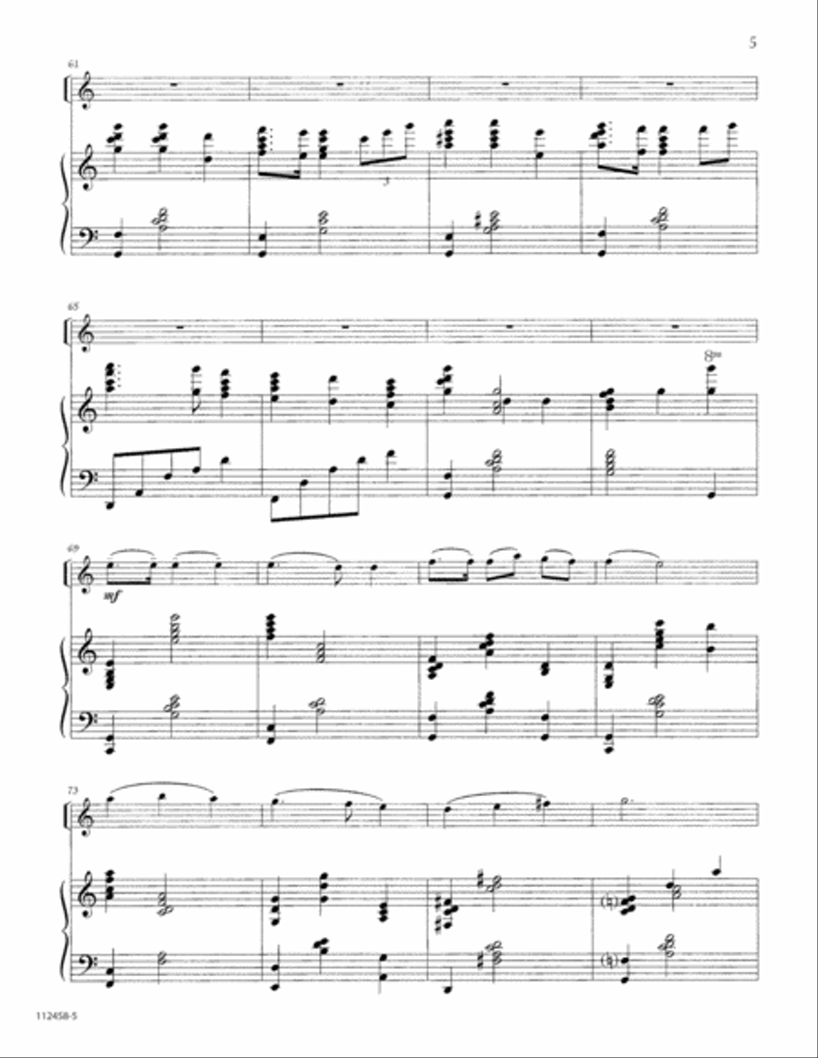 Great Is Thy Faithfulness - Violin Violin Solo scores gallery preview page 5