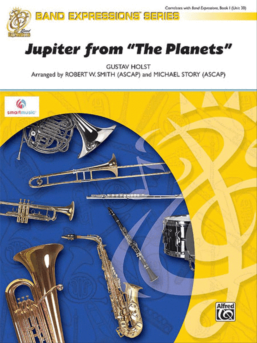Jupiter (from The Planets) Concert Band scores gallery preview page 1
