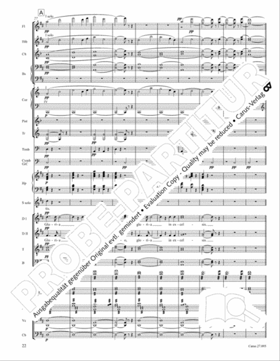 Messe solennelle de sainte Cecile STB scores gallery preview page 35