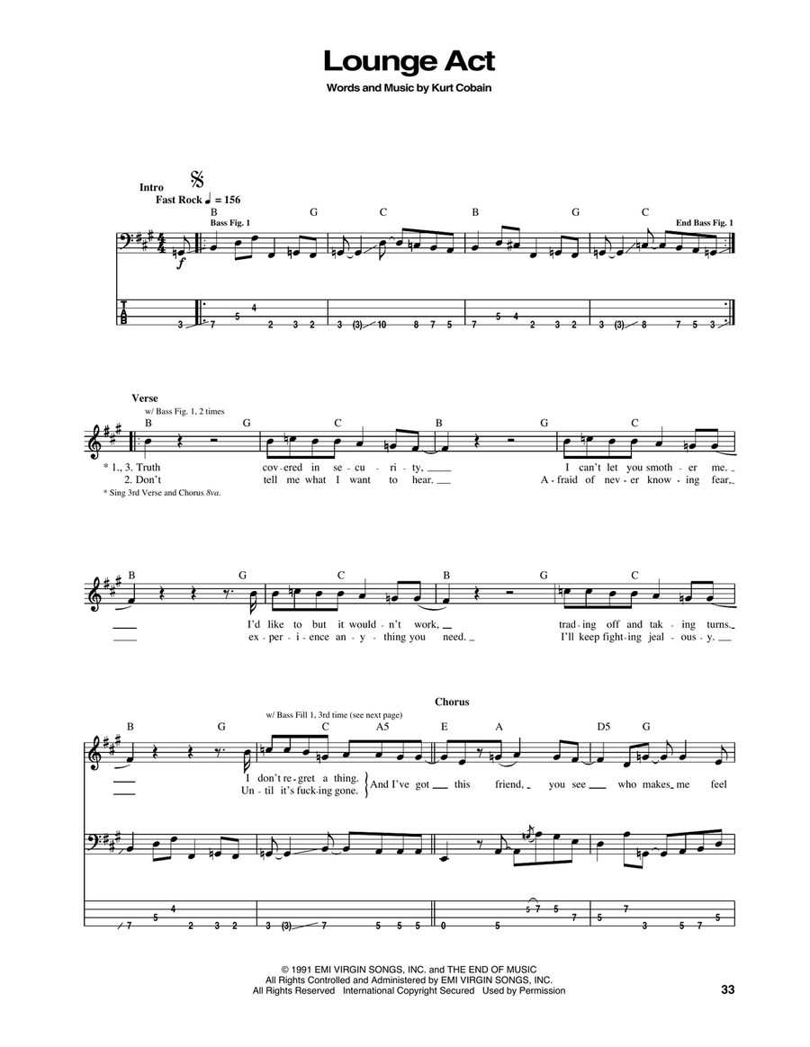 Lounge Act Acoustic Guitar scores gallery preview page 1
