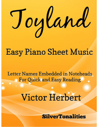 Toyland Easy Piano Sheet Music