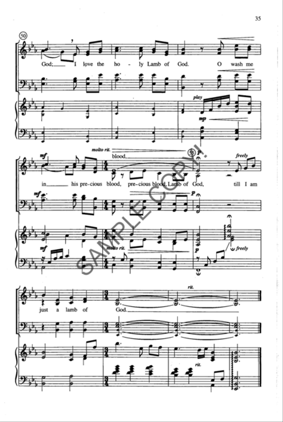 Shadow of the Cross 4-Part scores gallery preview page 21