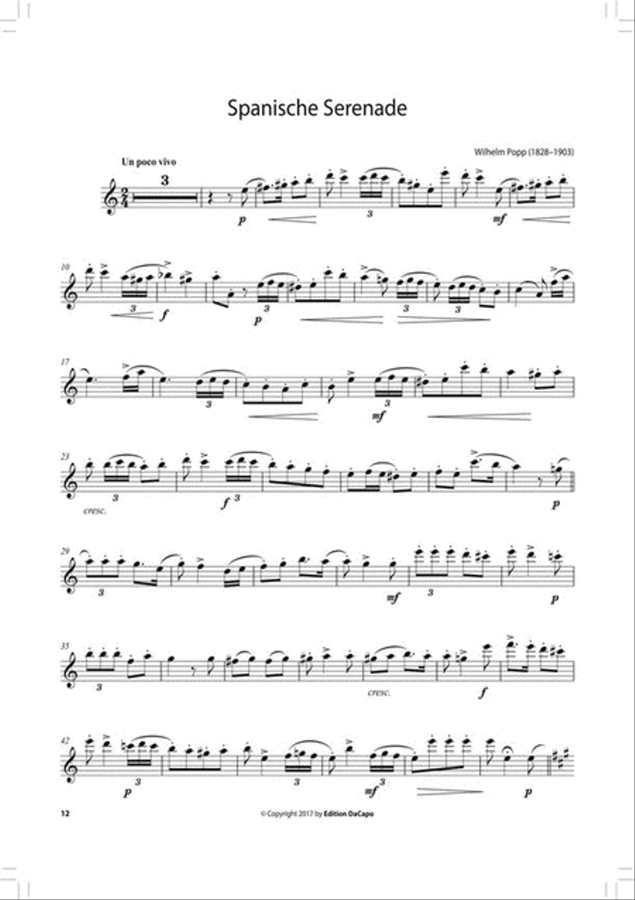 Da Capo Bühnenspaß Bronze - Flöte Flute Solo scores gallery preview page 3