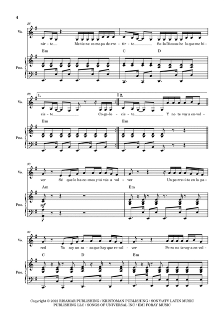 Envolver Envolver Voice scores gallery preview page 4
