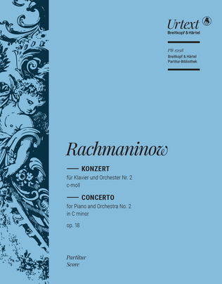 Book cover for Piano Concerto No. 2 in C minor Op. 18