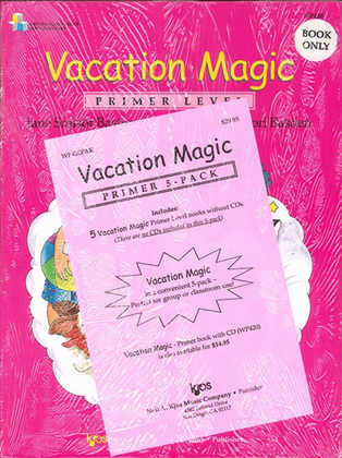 Book cover for Vacation Magic - Primer Level (5-Pack)