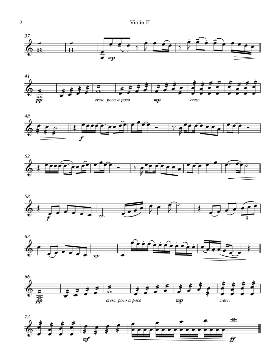 November Rain String Quartet scores gallery preview page 4
