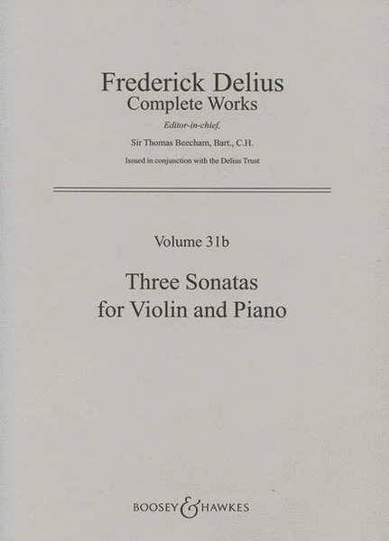 Drei Sonaten