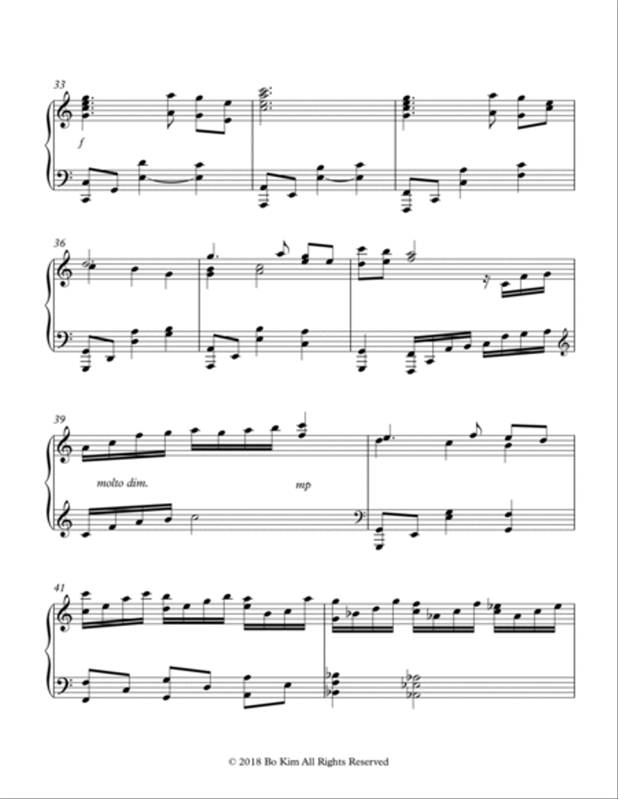 I Hear Thy Welcome Voice Piano Solo scores gallery preview page 4
