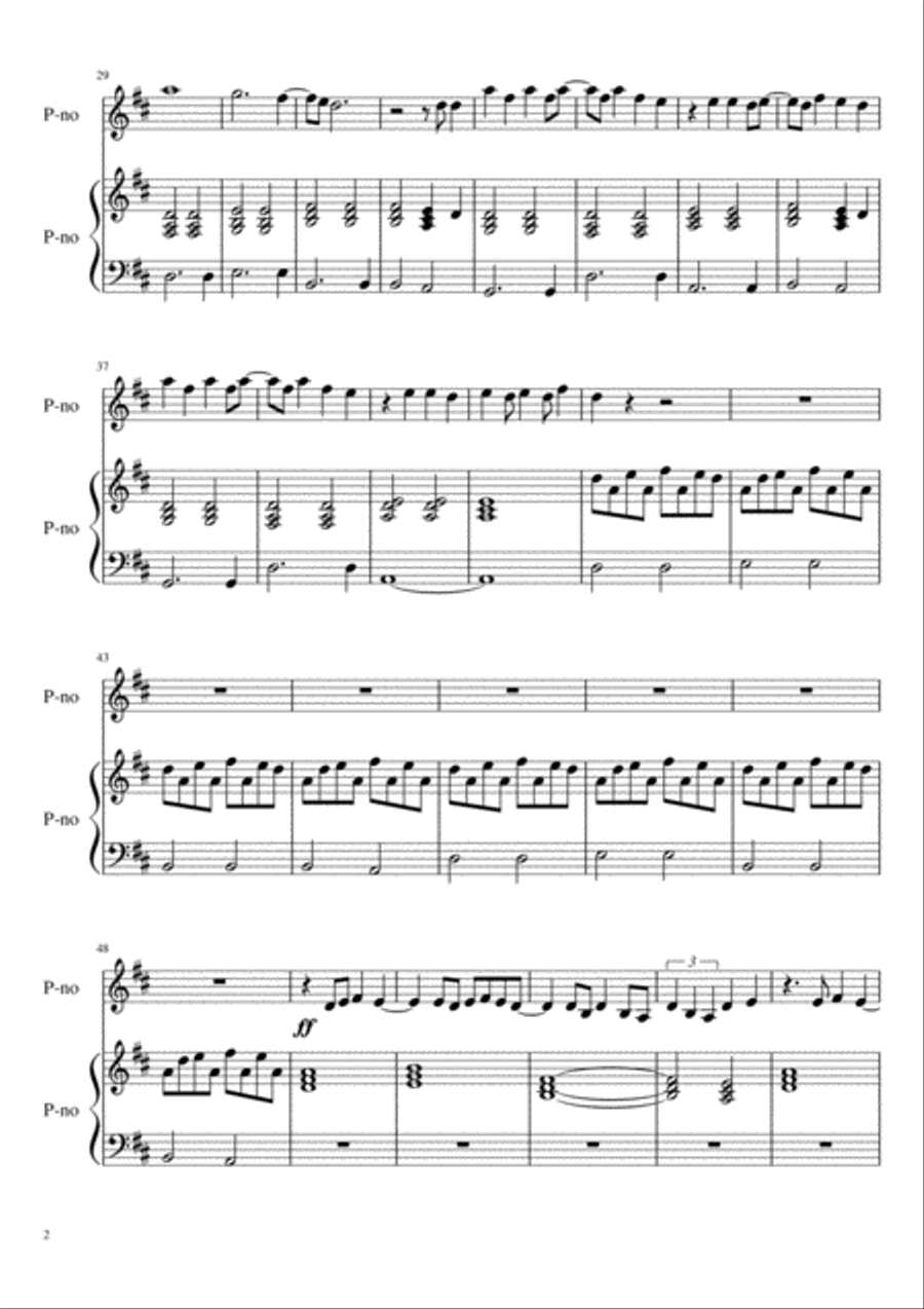 This Is Gospel 1 Piano, 4-Hands scores gallery preview page 2