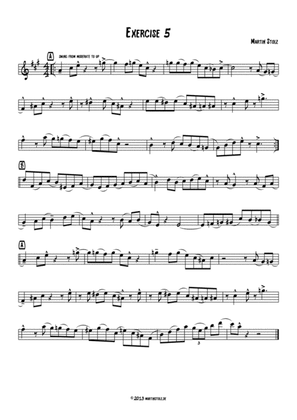 Jazz Exercise 5 Flute