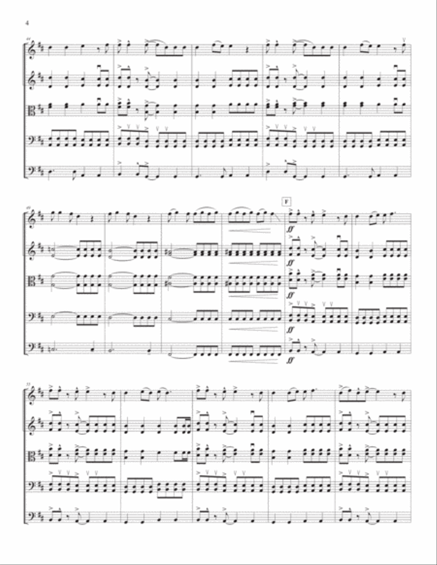 Because The Night Because The Night String Orchestra scores gallery preview page 4