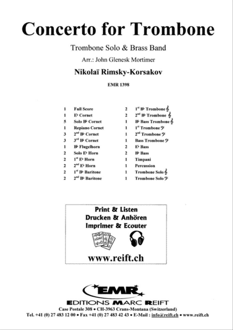 Concerto Concerto Brass Band scores gallery preview page 2