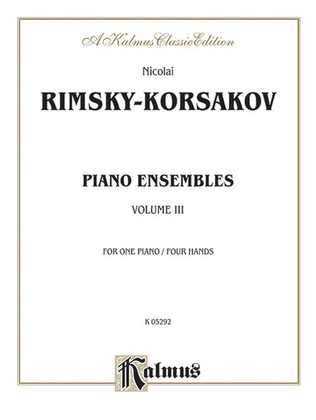 Book cover for Piano Duets, Volume 3