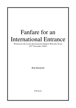 Book cover for Fanfare for an International Entrance (Rob Bushnell) - Brass Band