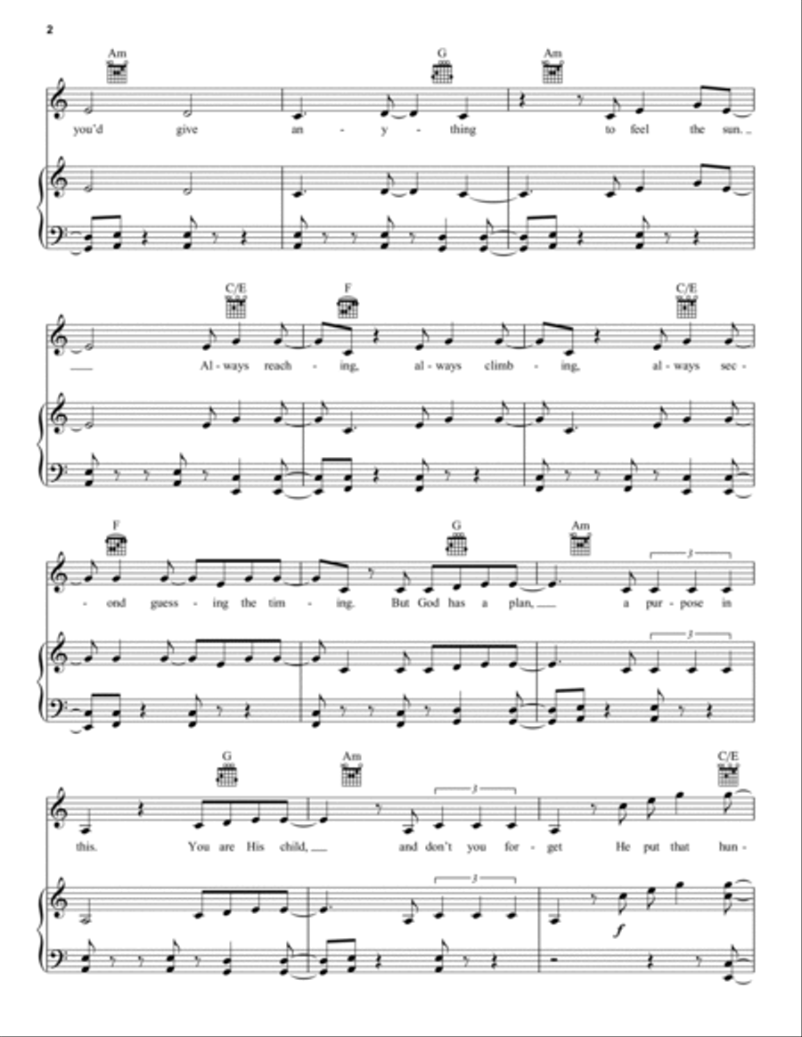 Reason Reason Piano, Vocal, Guitar scores gallery preview page 2