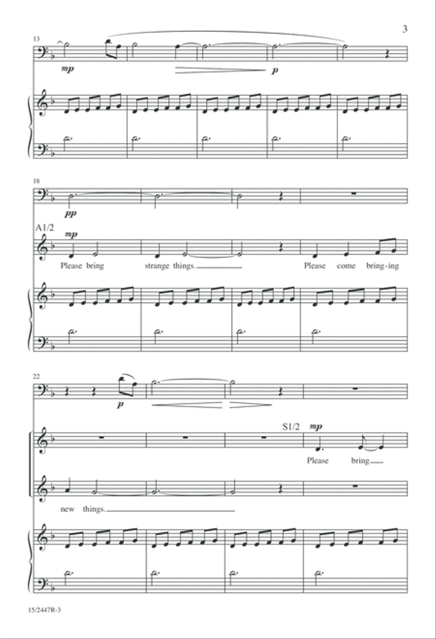 Always Coming Home Always Coming Home SSAA scores gallery preview page 4