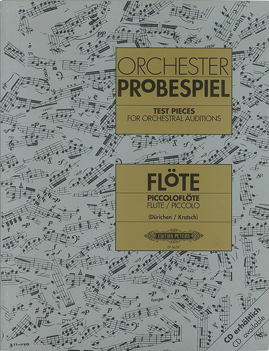 Test Pieces for Orchestral Auditions -- Flute, Piccolo Piccolo scores gallery preview page 1