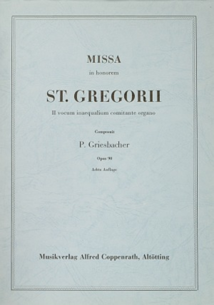 Missa in honorem S. Gregorii