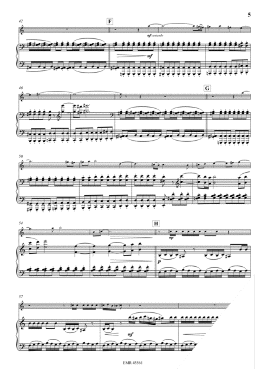 Konzert Op. 42 Clarinet Solo scores gallery preview page 6