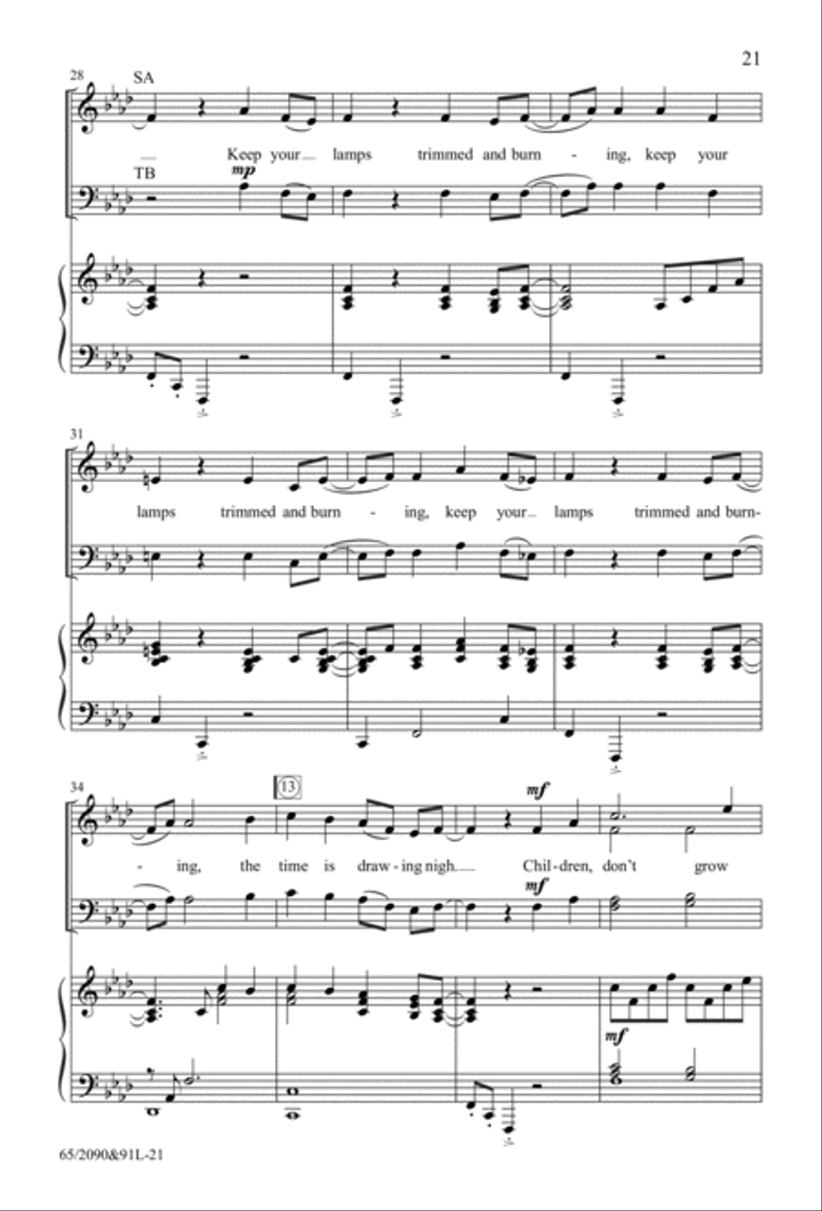 The Glory of Christmas - SATB with Performance CD 4-Part scores gallery preview page 12