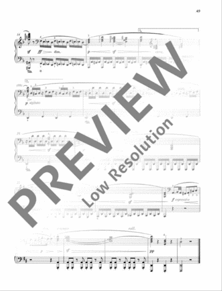 Tempest Piano Solo scores gallery preview page 3