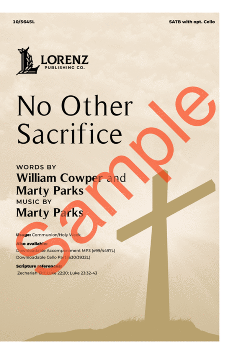 No Other Sacrifice image number null