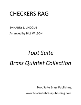 Book cover for Checkers Rag