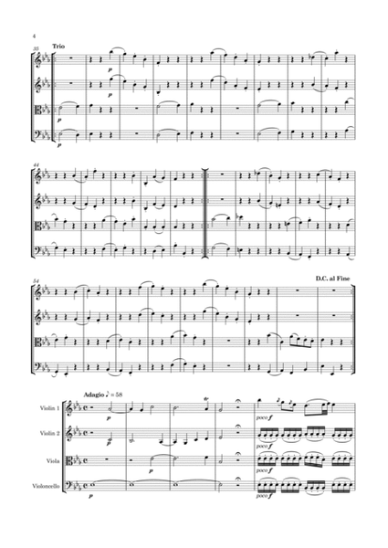 Haydn - String Quartet in B flat major "La Chasse", Hob.III:1 ; Op.1 No.1