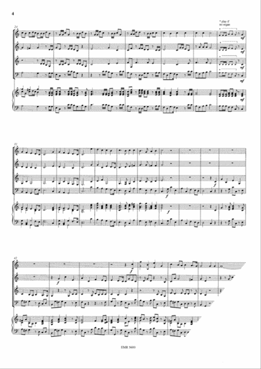 Hallelujah Hallelujah Brass Ensemble scores gallery preview page 4