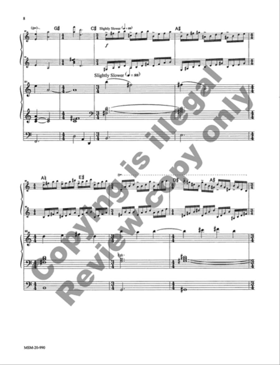 Legend for Harp and Organ